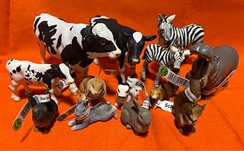 Amazon.co.jp: ※バラ売り ※Schleich シュライヒ タグ 54体セット 廃盤